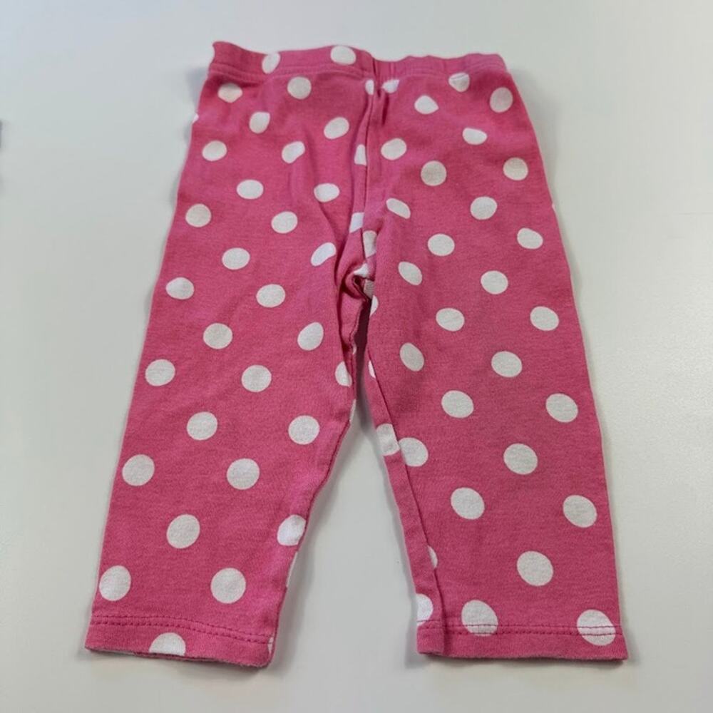 Gerber Baby Girls Polka Dot Onesie and Pants Set Pink White 3-9 Months - Picture 7 of 12